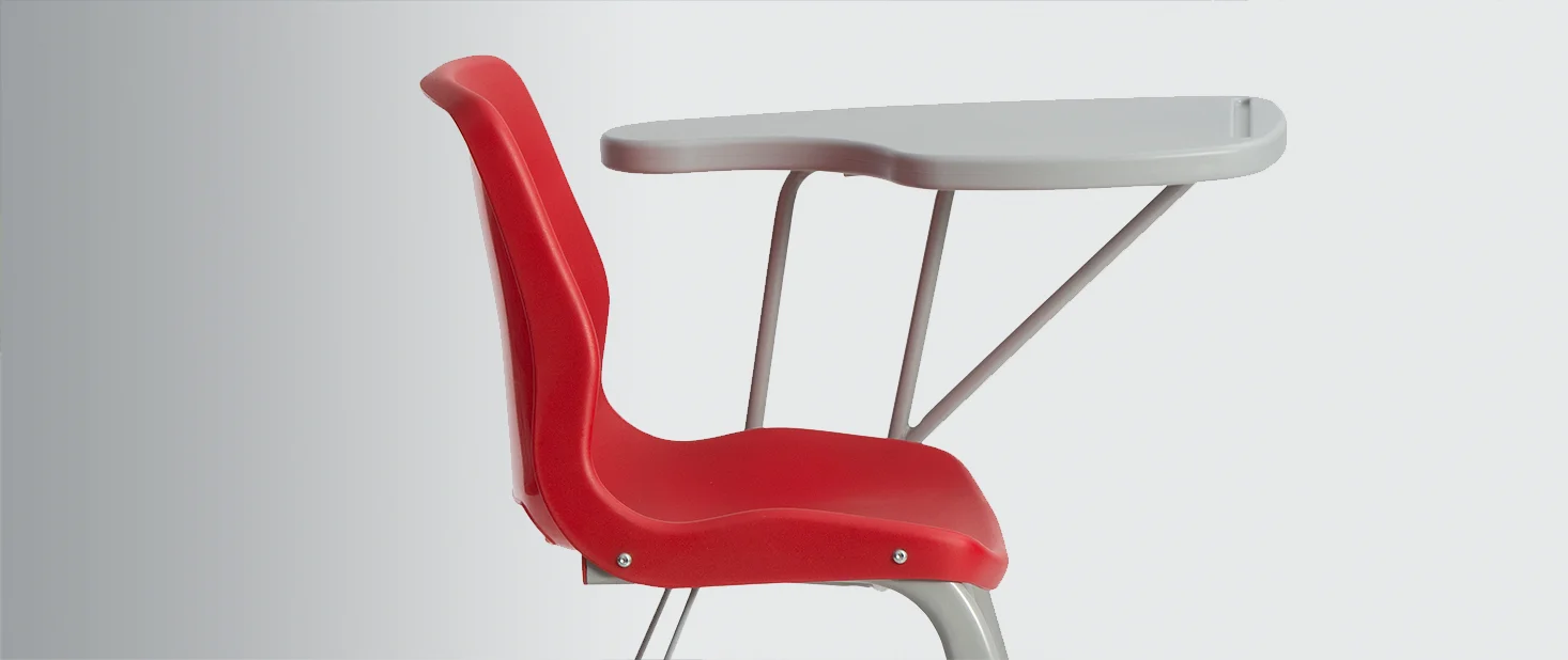 Pupitre moderno escolar.