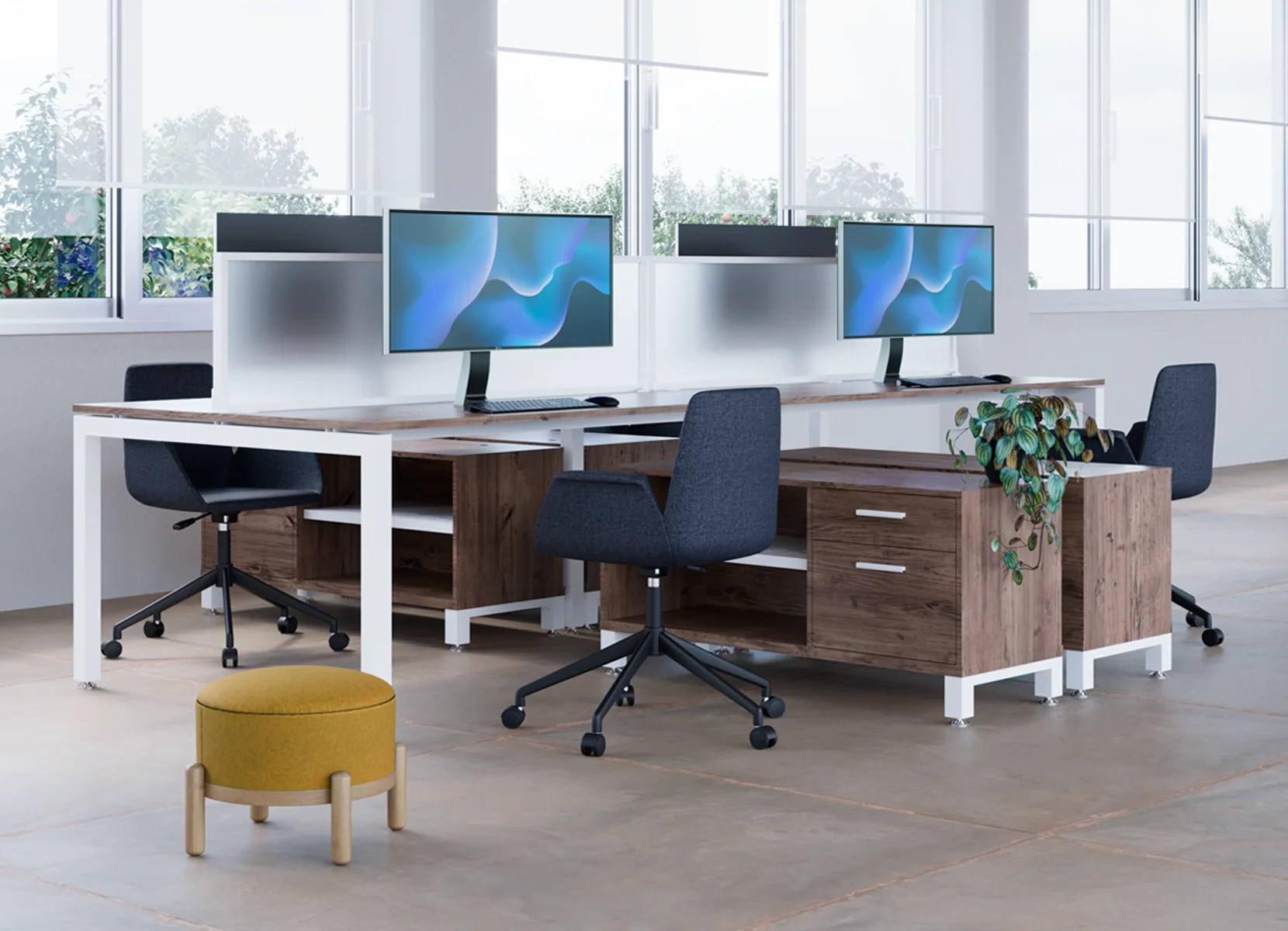 Mesas bench Uni imagen de galeria