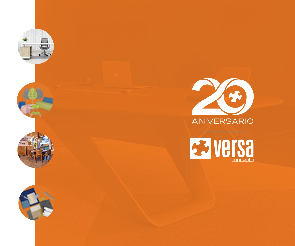 Foto de la receocion del showroom de versa concepto.