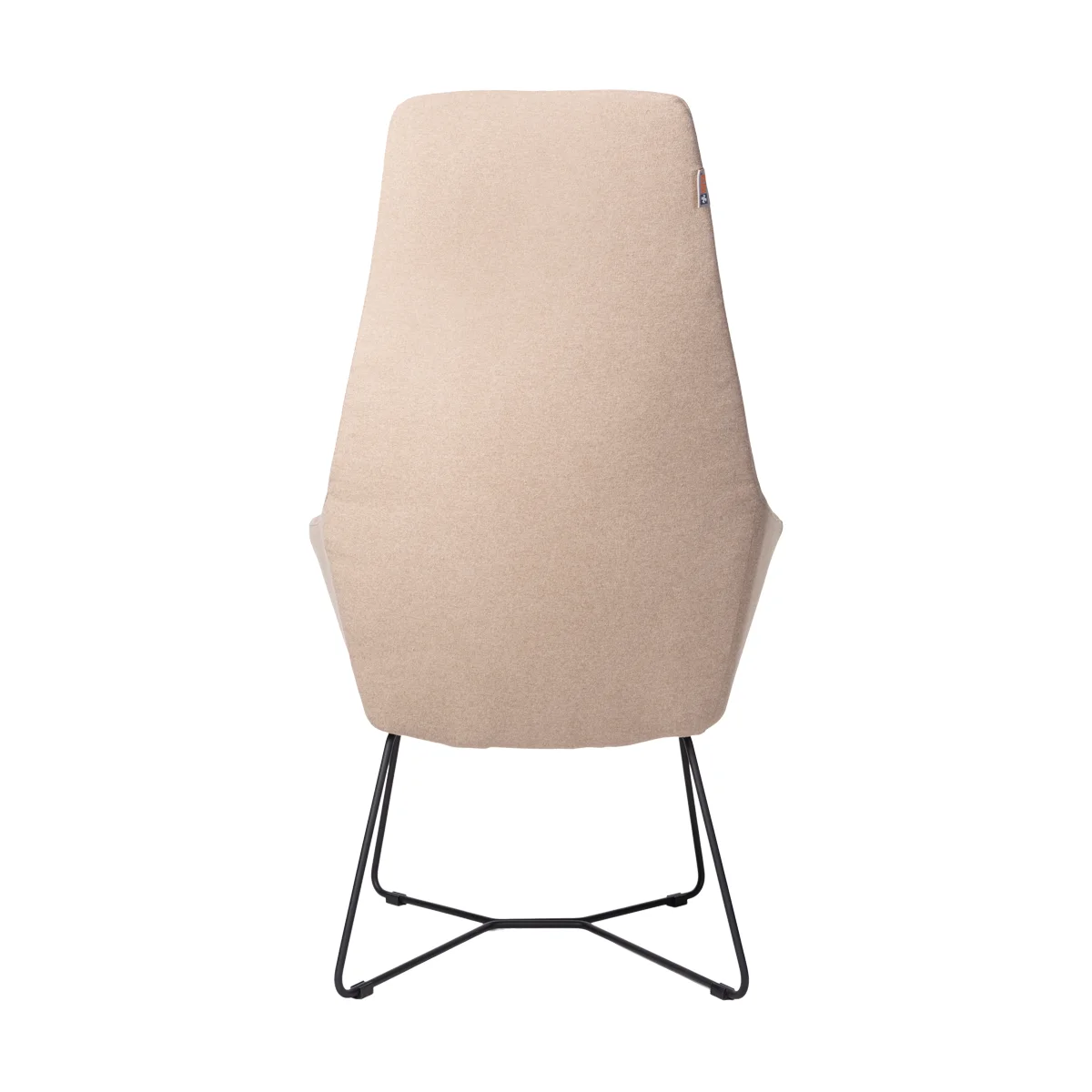 Miniatura Sillón de visita Kent respaldo alto