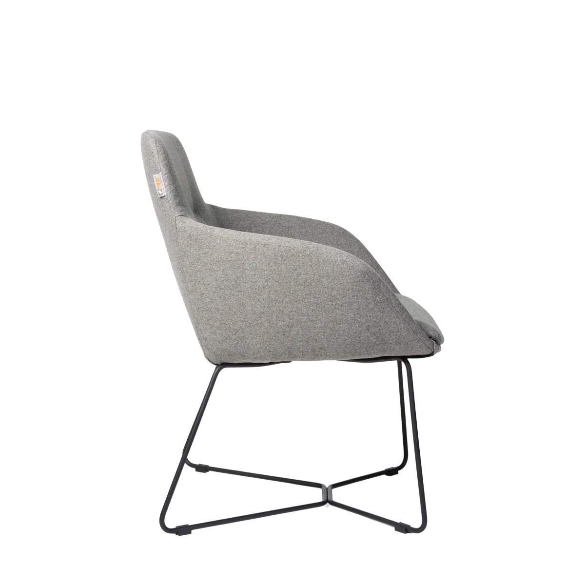 Miniatura Sillón de visita Kent  base trineo