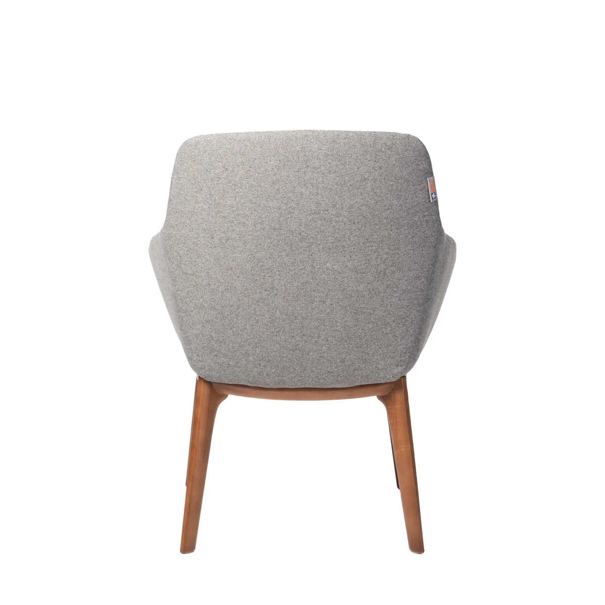 Miniatura Sillón de visita Kent patas en madera