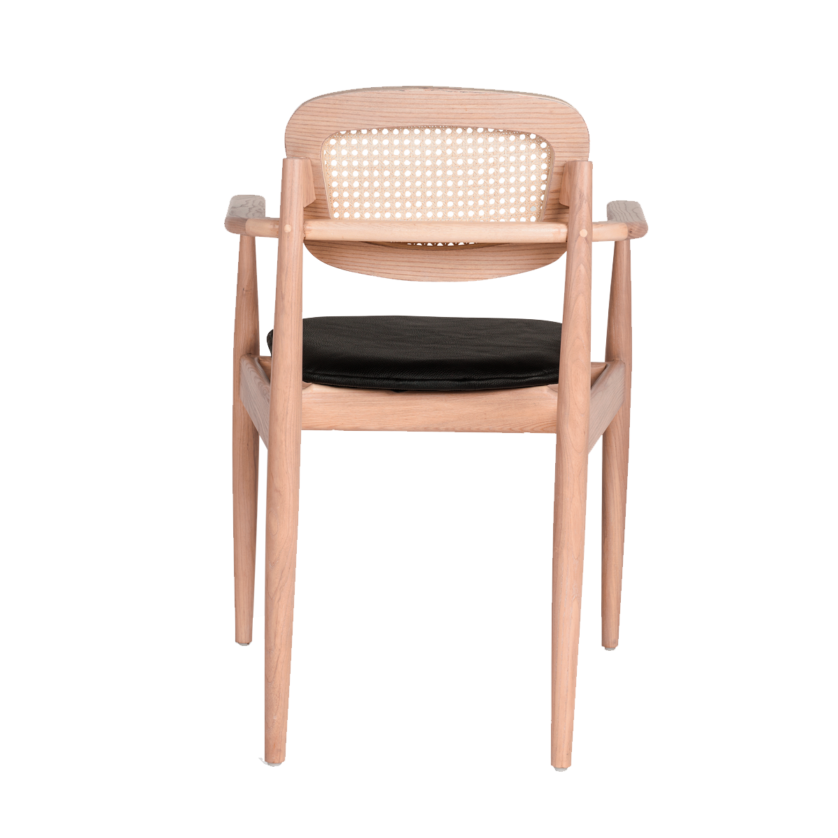 Miniatura Silla de madera de fresno Tita