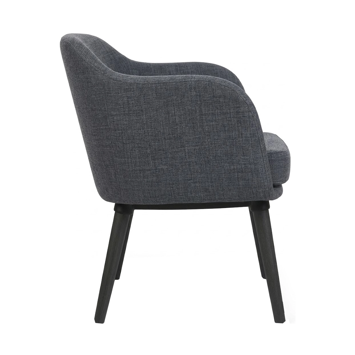 Miniatura Sillón de visita patas negro